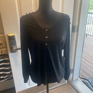 Black blouse shirt